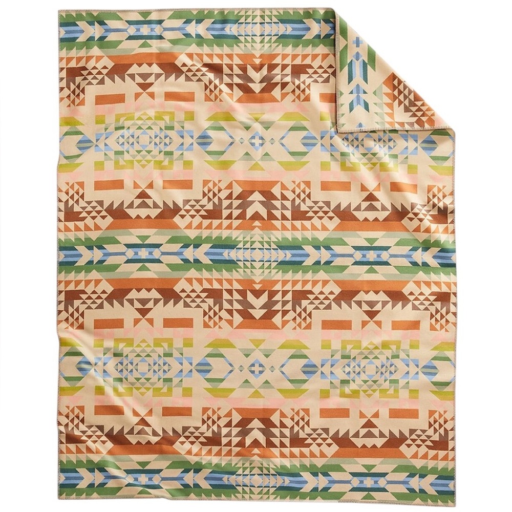 Pendleton Beaver State Opal Springs Blanket Aztec Fire Legend Wool Jacquard NEW